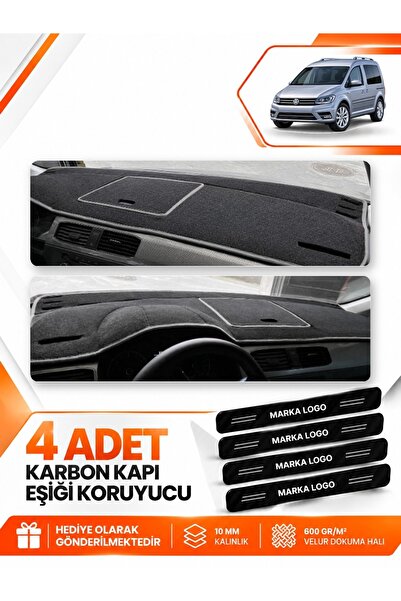 e-biz Volkswagen Caddy (2015-2021) Compatible Front Dashboard Protection Cove...