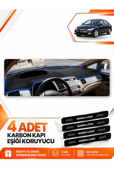 e-biz Honda Civic Fd6 (2005-2011) Compatible Front Torpedo Protection Case Ca...