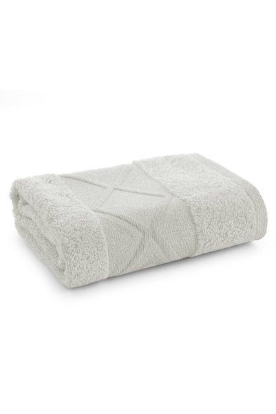 Eurofirany Prosop Baie, EUROFIRANY, Azari, 70x140 cm, Crem, Bumbac Cu Fir Str...
