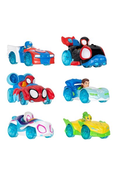 Jazwares Spidey Amazing Metals Vehicles 7-Pack Snf0386
