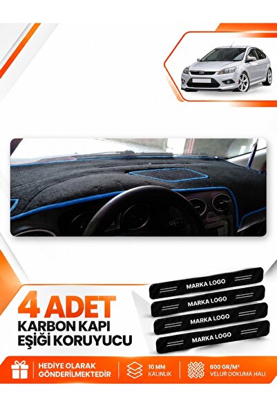 e-biz Ford Focus 2.5 Hatchback Covered (2008-2011) Compatible Dashboard Prote...