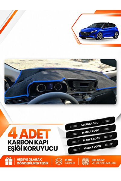 e-biz Hyundai̇ İ20 (2020-2024) Compatible Front Glove Box Protection Cover Ca...