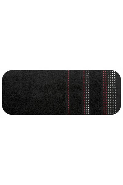 Eurofirany Prosop de baie POLA 70 x 140 cm negru
