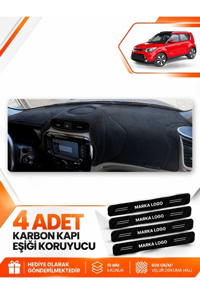 e-biz Kia Soul (2014-2019) Compatible Torpedo Protection Protective Case Carp...