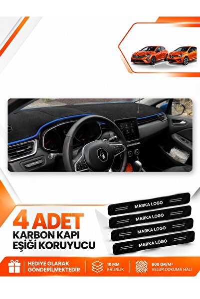 e-biz Renault Clio 5 (2019-2026) Compatible Front Torpedo Protection Case Car...
