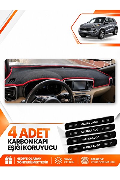 e-biz Kia Sportage (2018-2021) Compatible Front Torpedo Protection Case Carpe...