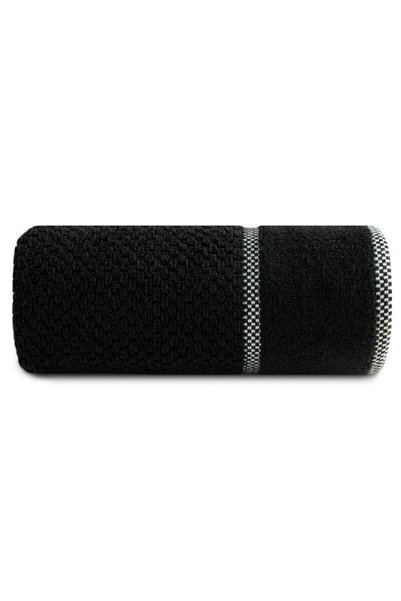 Eurofirany Prosop de baie CALEB 70 x 140 cm negru