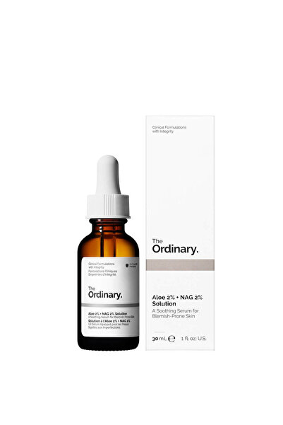 The Ordinary Αλόη 2% & Νάγκα 2% Καταπραϋντικός & Ενυδατικός Ορός Προσώπου με ...