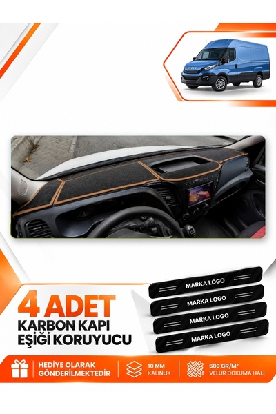 e-biz Iveco Daily (2015-2021) Compatible Front Torpedo Protection Cover Carpe...