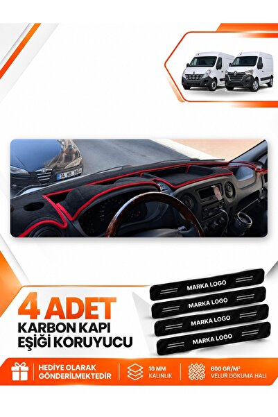 e-biz Renault Master (2011-2021) Compatible Front Torpedo Protection Carpet C...