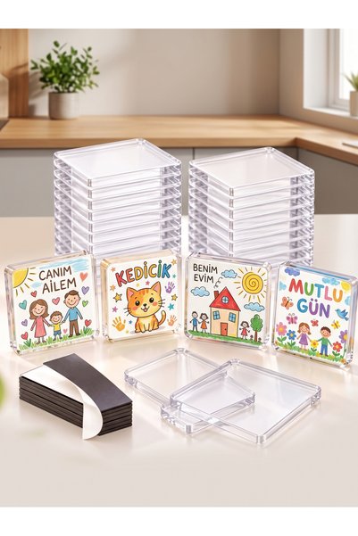 kalıcı anlar DIY Magnet Set