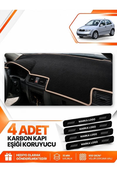 e-biz Skoda Fabia (1999-2006) Compatible Front Cover Glove Box Protection Pro...