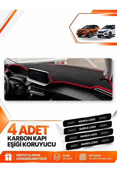 e-biz Peugeot 2008 (2020-2026) Compatible Front Torpedo Protection Case Carpe...