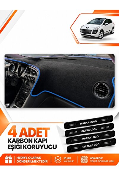 e-biz Peugeot 3008 Screenless (2010-2015) Compatible Front Torpedo Protection...