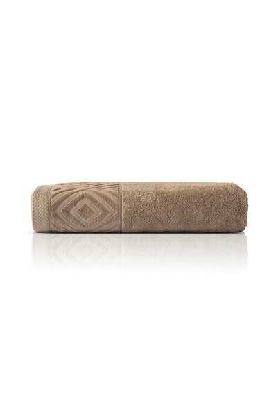 Detexpol Prosop de baie, Detexpol, Paula, taupe, 70 x 140 centimetri, bumbac ...