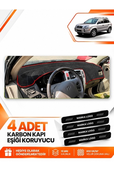 e-biz Hyundai Tucson 1 (2004-2009) Compatible Front Torpedo Protection Case C...