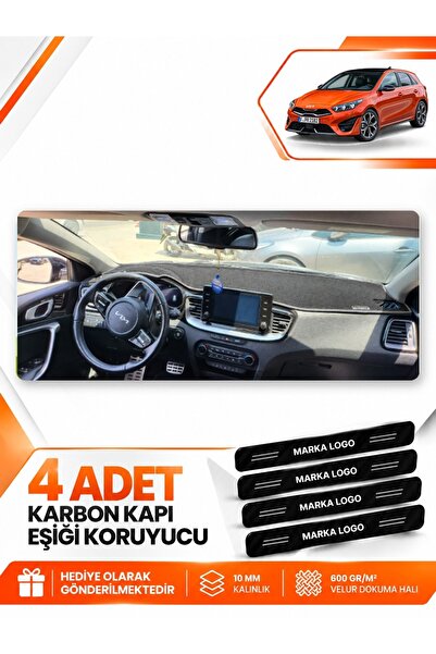 e-biz Kia Ceed (2020-2025) Compatible Front Chest Glove Box Protection Cover ...
