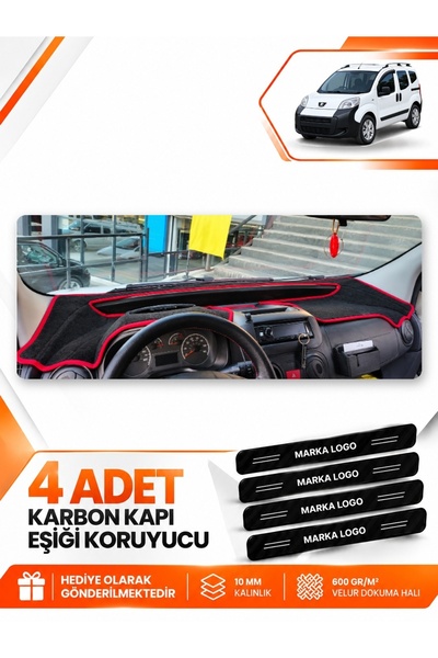 e-biz Peugeot Bi̇pper (2007-2020) Compatible Front Torpedo Protection Case Ca...
