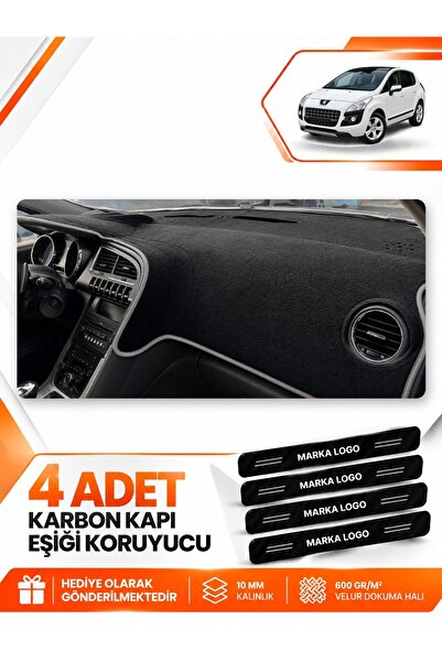 e-biz Peugeot 3008 Screenless (2010-2015) Compatible Front Torpedo Protection...