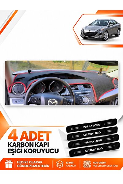 e-biz Mazda 3 (2009-2013) Compatible Front Dashboard Protection Protective Co...