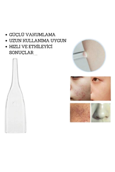 estorilcosmetic Cilt Bakım Cihazı Vakum Cam Başlık Ucu Yassı 1 Adet