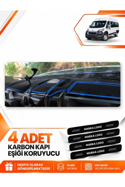 e-biz Peugeot Boxer (2017-2021) Compatible Front Torpedo Protection Case Carp...