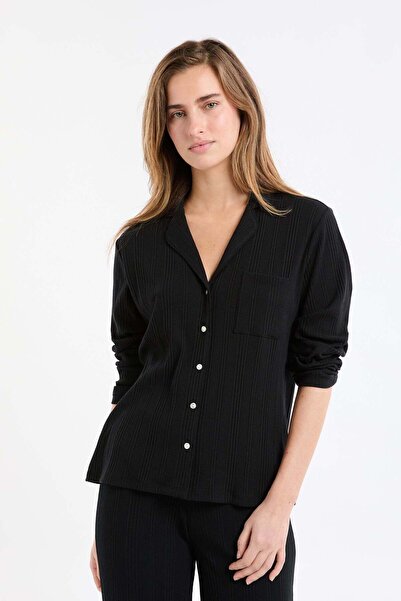 Etam قميص بيجاما ريشيليو مضلع