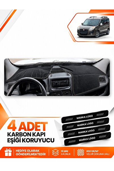 e-biz Fiat Doblo (2013-2015) Covered Compatible Glove Box Protection Protecti...