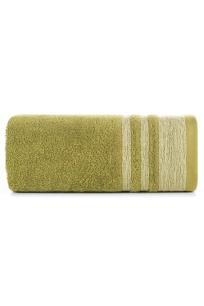 Eurofirany Prosop de baie MERY 70 x 140 cm verde masliniu