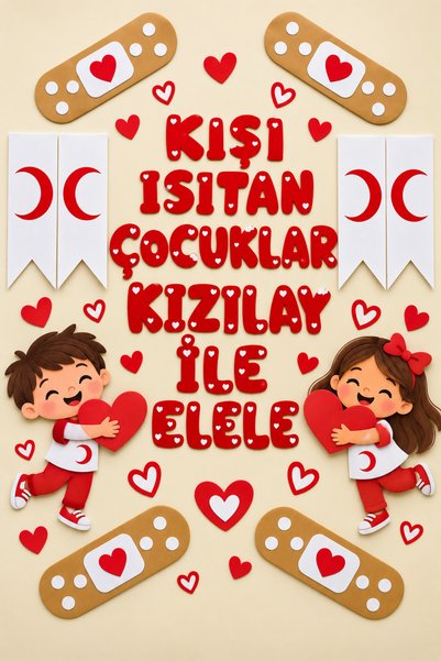PROMISEBACKDROP2 150x200 cm, Kızılay Haftası, Okul Etkinlik Kumaş Fon
