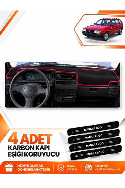 e-biz Lada Samara Injection Molded (1990-2004) Compatible Front Torpedo Prote...