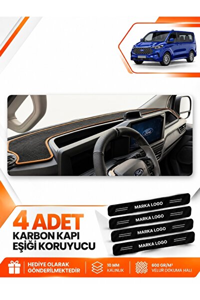 e-biz Ford Transit Custom (2025-Later) Compatible Front Torpedo Protection Co...