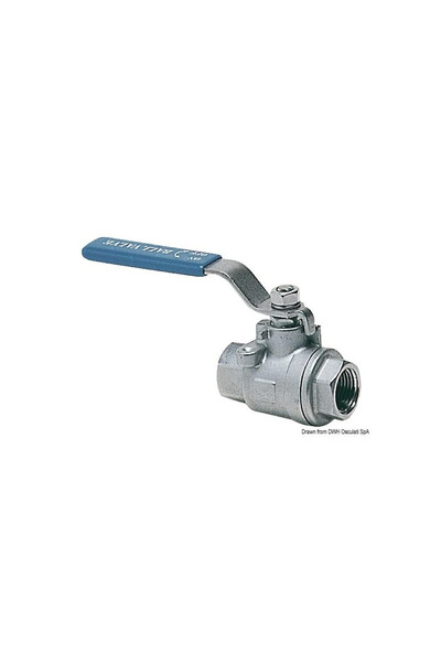 OSCULATI 1" Stainless Steel 316 Ball Clamp
