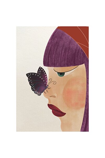 OEM Ilustrație cu fluturi 20x30 cm (A4) Irina.Soare.Art