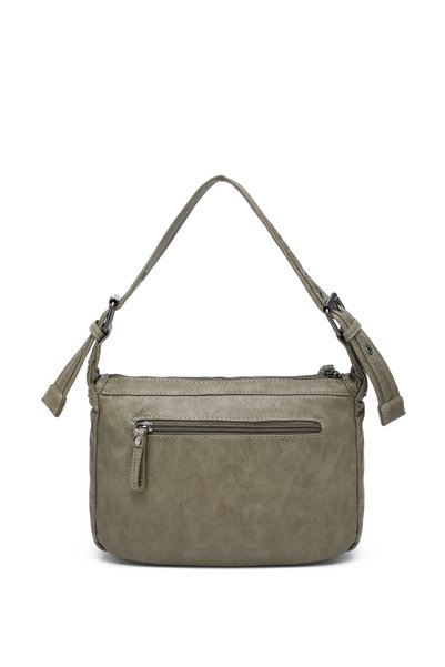 BARCELONA 21K Baguette Soft Wash Leather Arm Bag