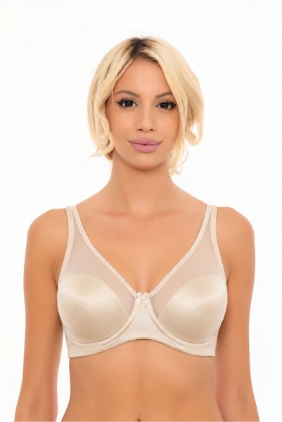 içtemoda Sutien minimizator cu sârmă, fără suport, fără căptușeală, fără pern...