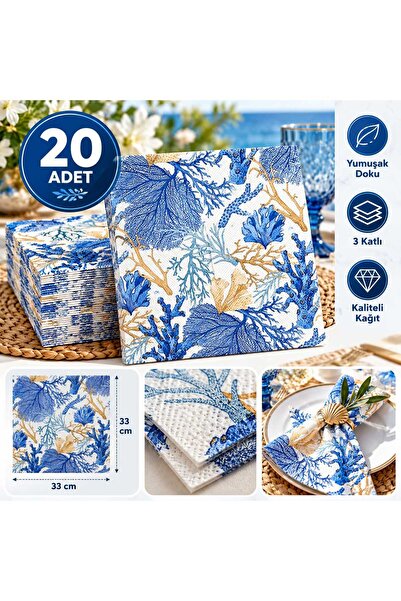 LOVYCO Dvostruke salvete za prezentaciju - Vintage Pinterest estetika, salvet...