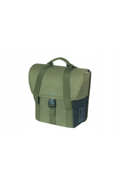 Basil Geantă de bicicletă Go Single Bag 16 l verde închis