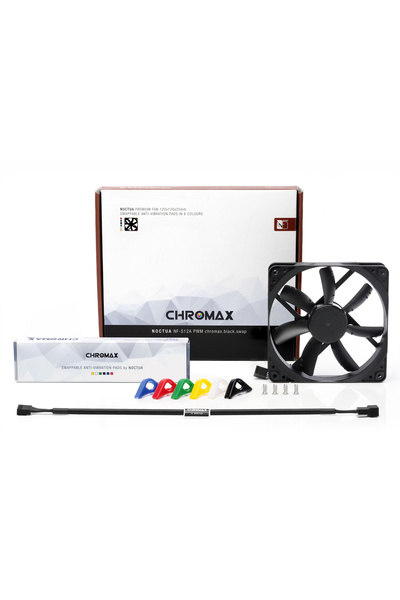 Noctua Ventilator NF-S12A PWM chromax 120mm
