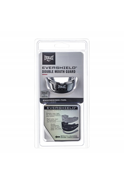 EVERLAST Apărătoare de gură dublă Evershield gri ev14002 os