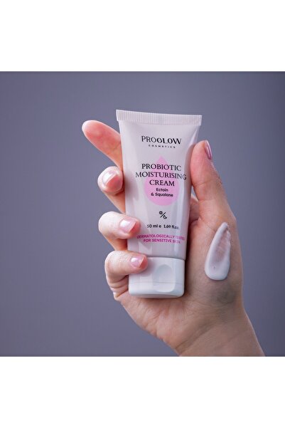 ProGlow Cremă hidratantă, Probiotic Moisturising Cream cu Postbiotice, Ectoină și Squalan 50 ml