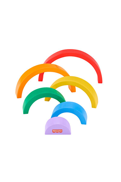 FISHER-PRICE BABY Fisher-Price Curcubeu din lemn de stivuit