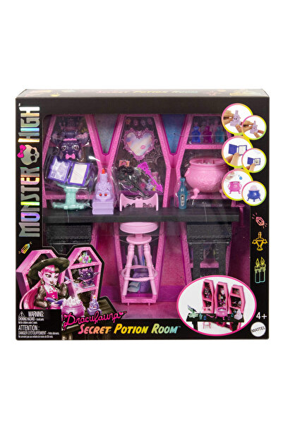 MONSTER HIGH ELIXIRUL SECRET AL DRACULĂLUI ACCESORII DE MOBILIER PENTRU CAMER...