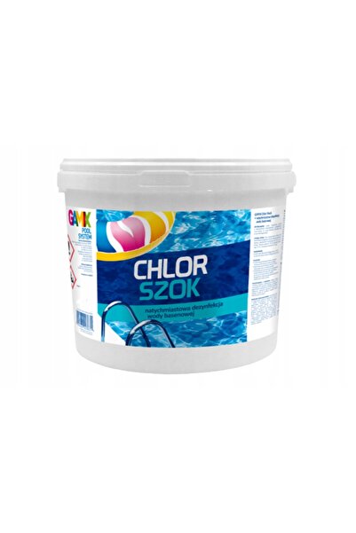 Gamix Șoc de clor 5 KG pentru piscină, SPA, jacuzzi, granulat, dezinfectare