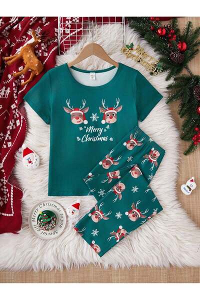 Sheya Compleu pijamale, verde