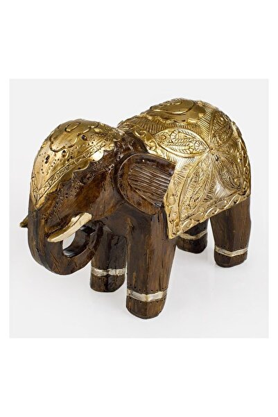 OEM Elefant Decorativ Auriu 17cm – accent decorativ pentru casă și evenimente