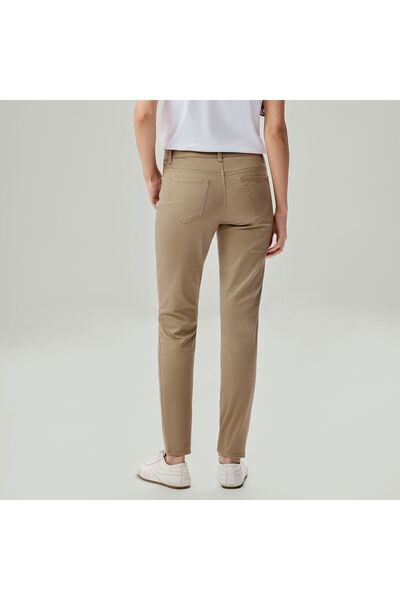 Giordano Women’s High-Waist Twill Regular Tapered Fit Pant