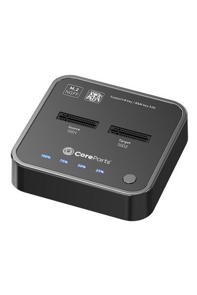 CoreParts USB 3.2 Tip C (10 Gbps) SATA, MS-CLONER-SATA