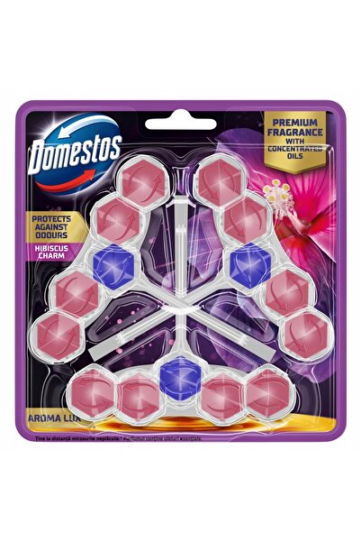 Domestos CUB DE WC SOSPIT DALLIA + HIBISCUS 6x50g
