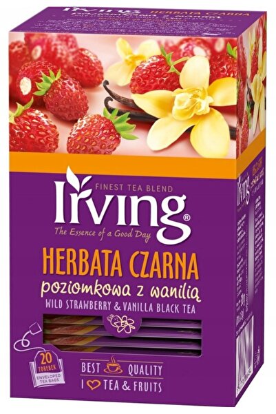 Irving Ceai negru cu citrice și ghimbir 12x20 plicuri
